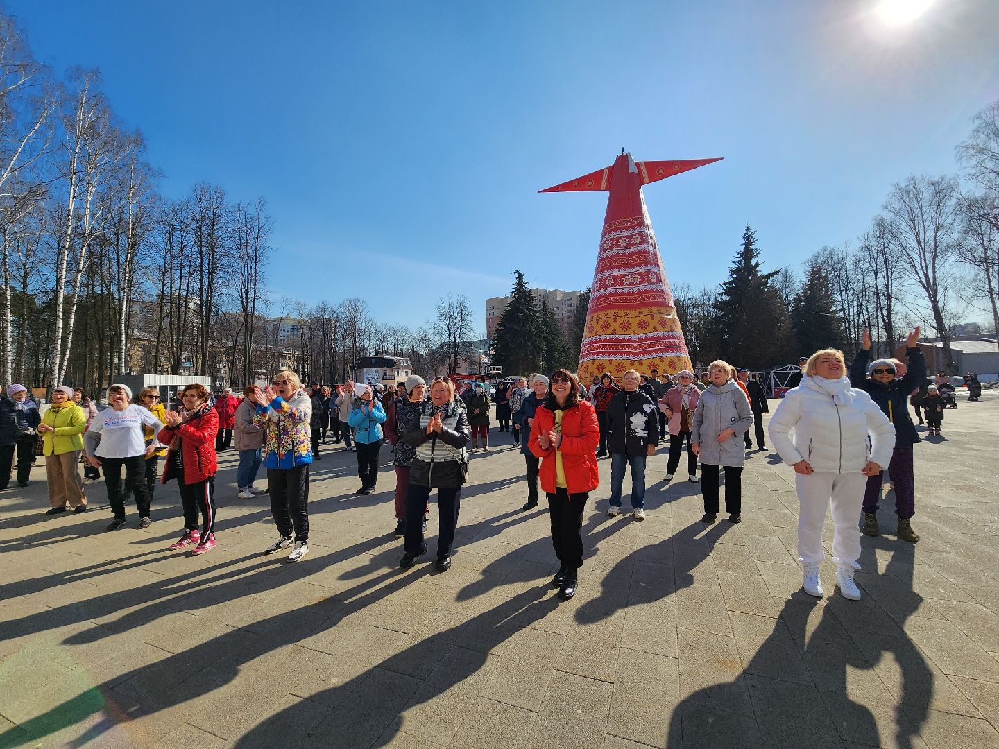 пушкино, активное долголетие, день открытых дверей, центральный парк, пожилые люди, творчество, спорт, танцы,