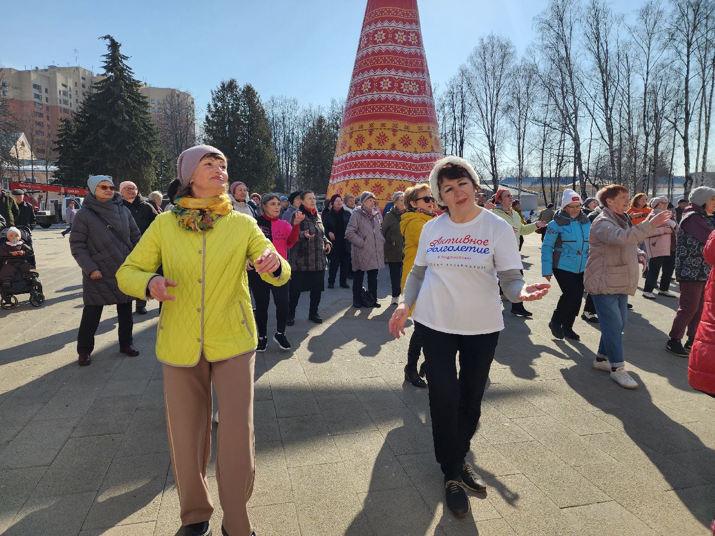 пушкино, активное долголетие, день открытых дверей, центральный парк, пожилые люди, творчество, спорт, танцы,