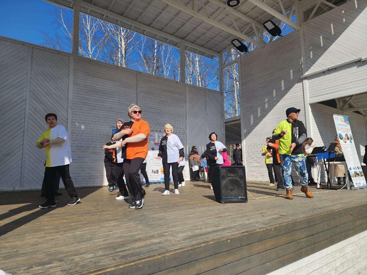 пушкино, активное долголетие, день открытых дверей, центральный парк, пожилые люди, творчество, спорт, танцы,