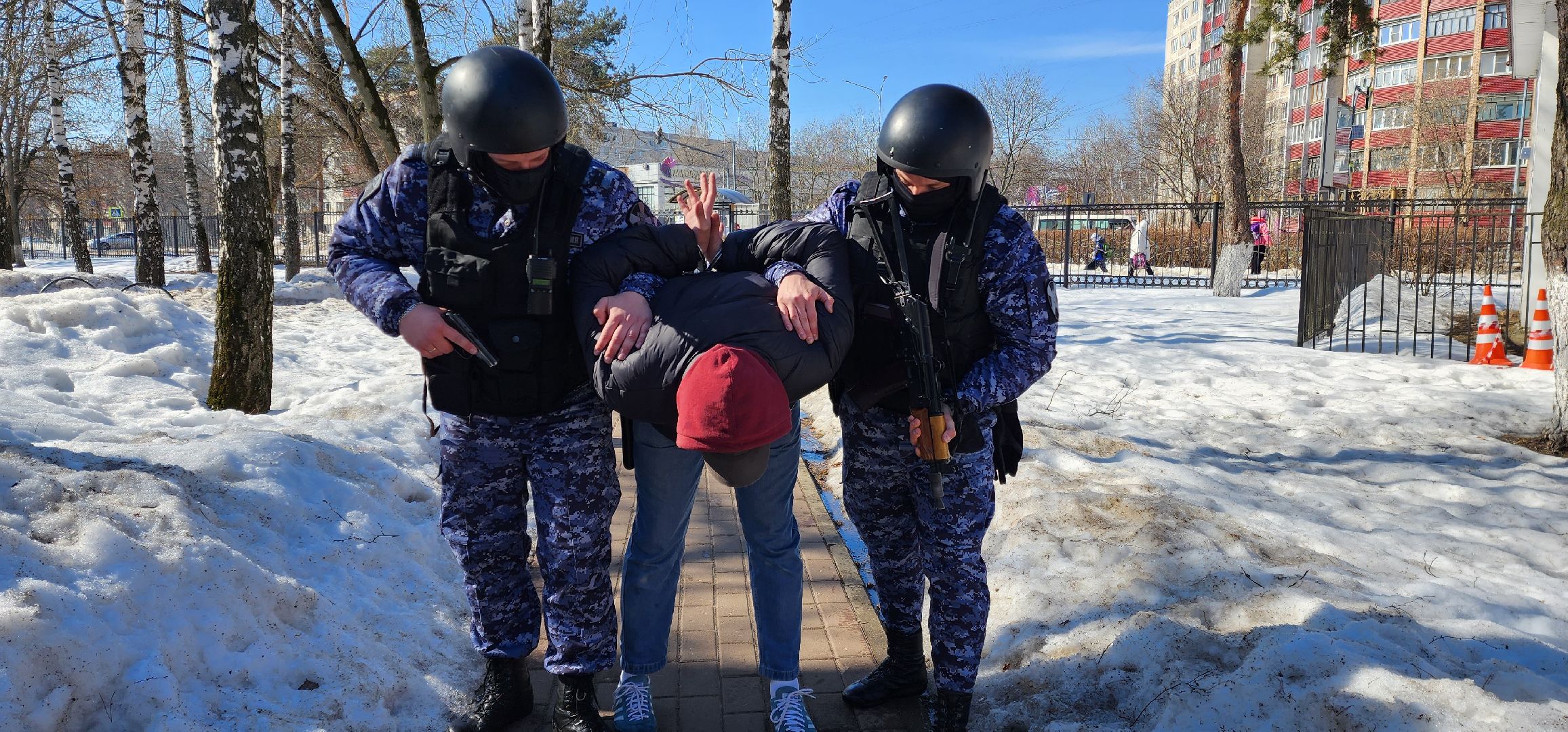 раменское, общество, росгвардия, тактические учения, средняя школа 8,