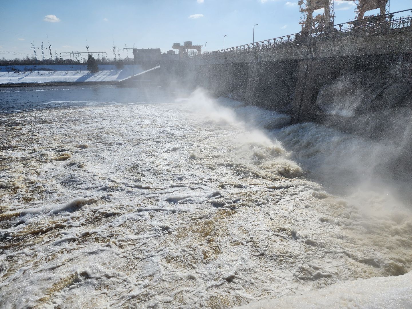 Паводок, Противопаводковые мероприятия, Дубна, Волга, Иваньковское водохранилище,