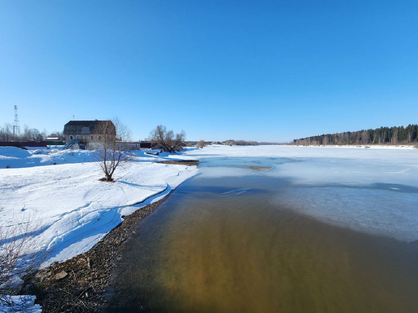 можайск, можайский городской округ, подмосковье, гидрологические посты, паводок, подтопления, весенний паводок,