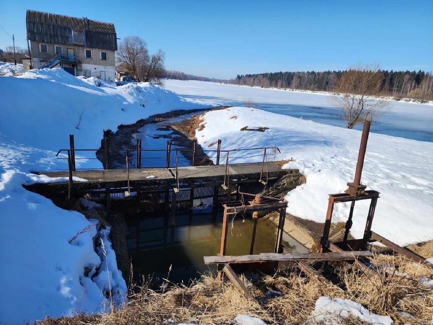 можайск, можайский городской округ, подмосковье, гидрологические посты, паводок, подтопления, весенний паводок,