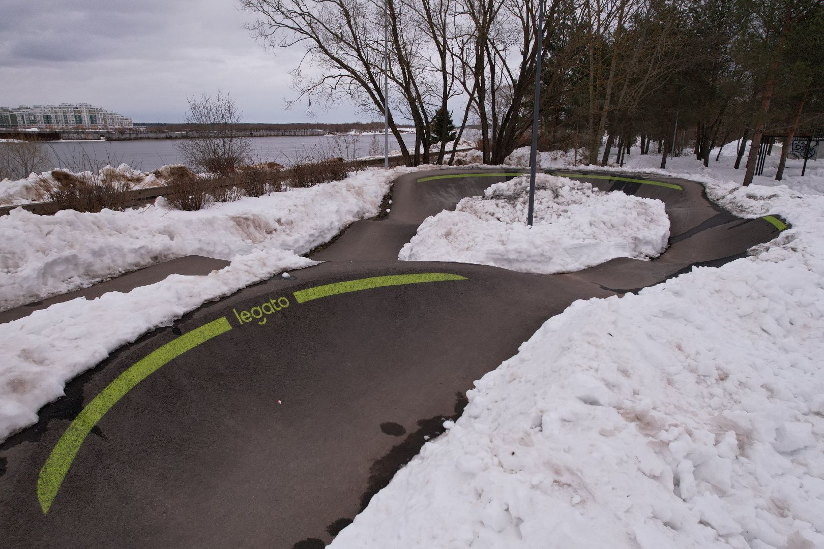 видео с коптера, дубна, строительство,