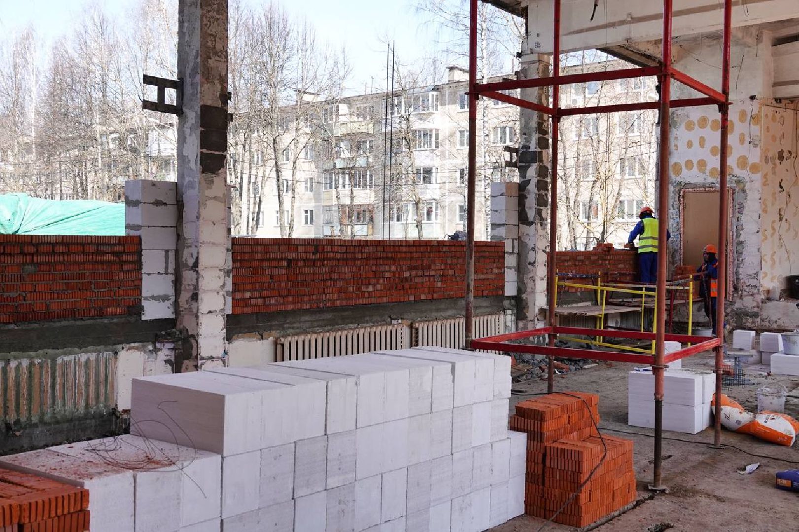 Образование, Капитальный ремонт, Школа, Сергиев Посад, Сергиево-Посадский городской округ, Строительство,