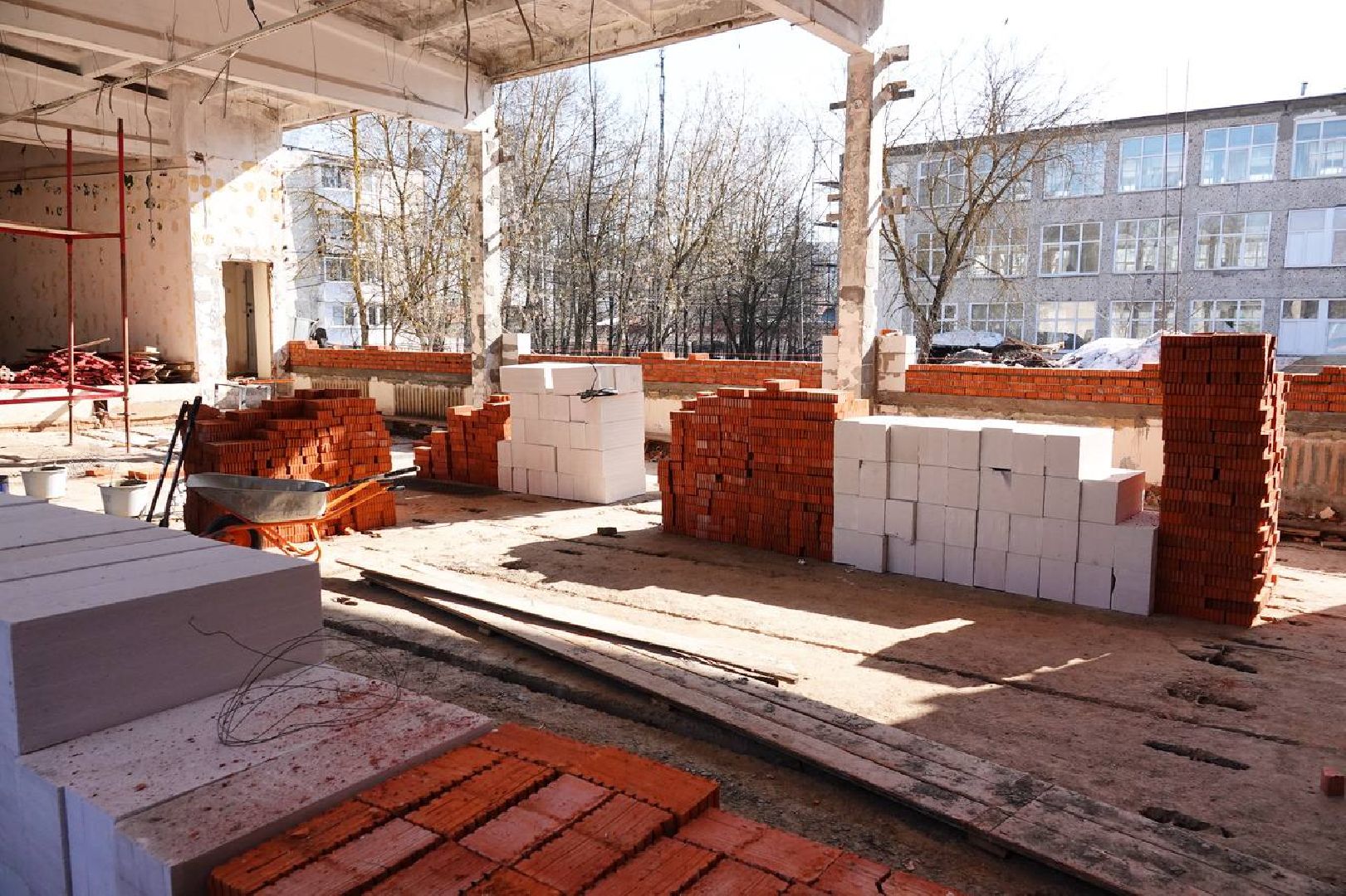 Образование, Капитальный ремонт, Школа, Сергиев Посад, Сергиево-Посадский городской округ, Строительство,