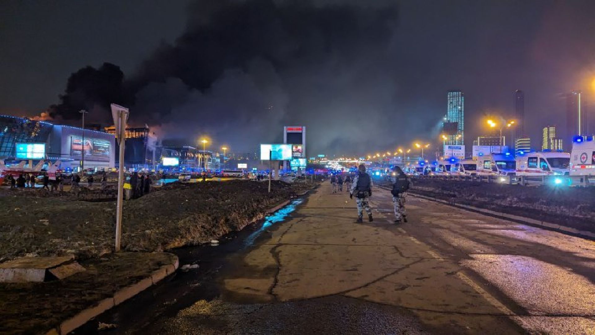 чп, пожар, теракт, крокус,