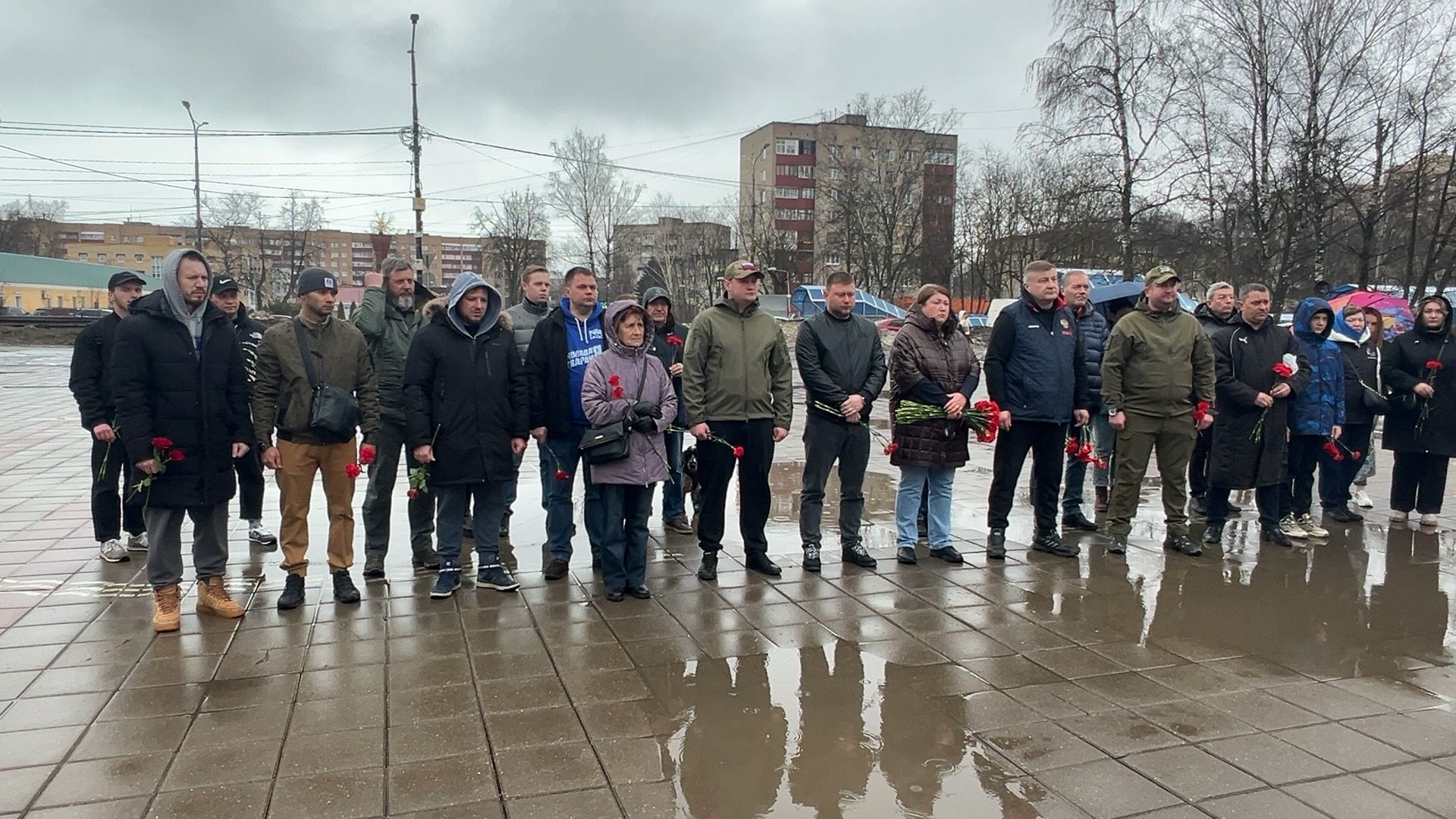 Солнечногорск, Теракт, Мемориал, Цветы, стихийный мемориал,