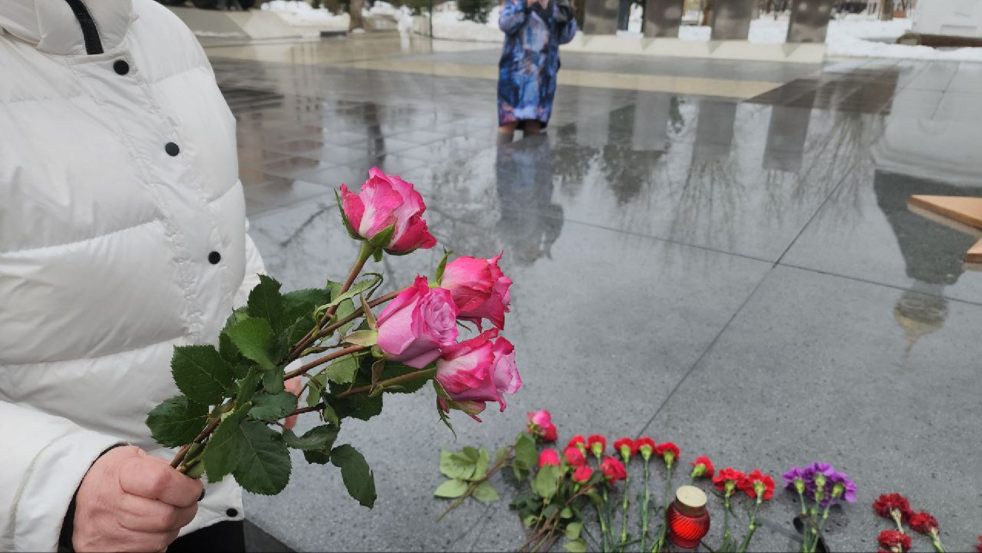 Реутов, акция, Мемориал, цветы, свечи,теракт,