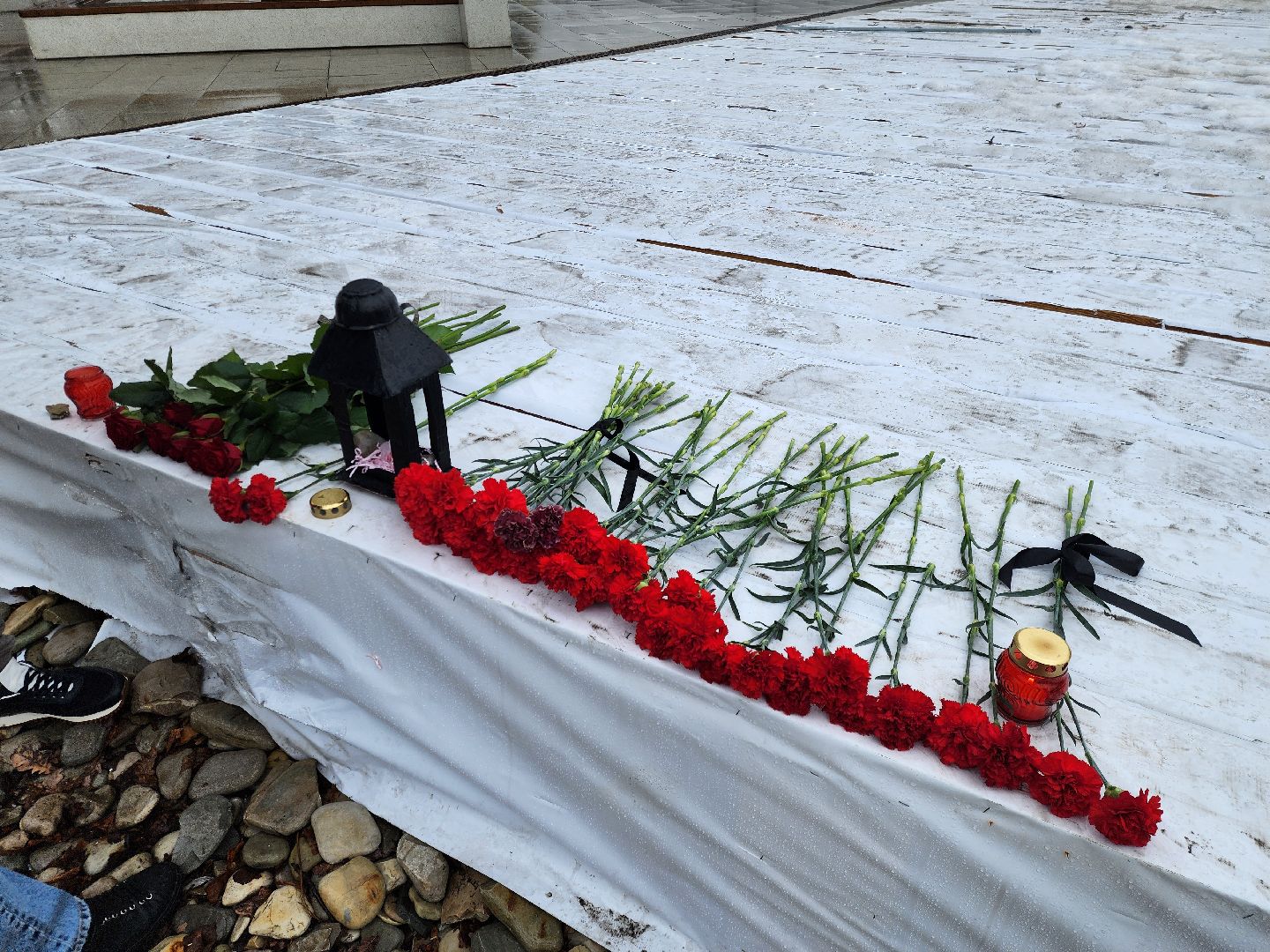 ногинск, жители города, свеча, свеча памяти, теракт, память,