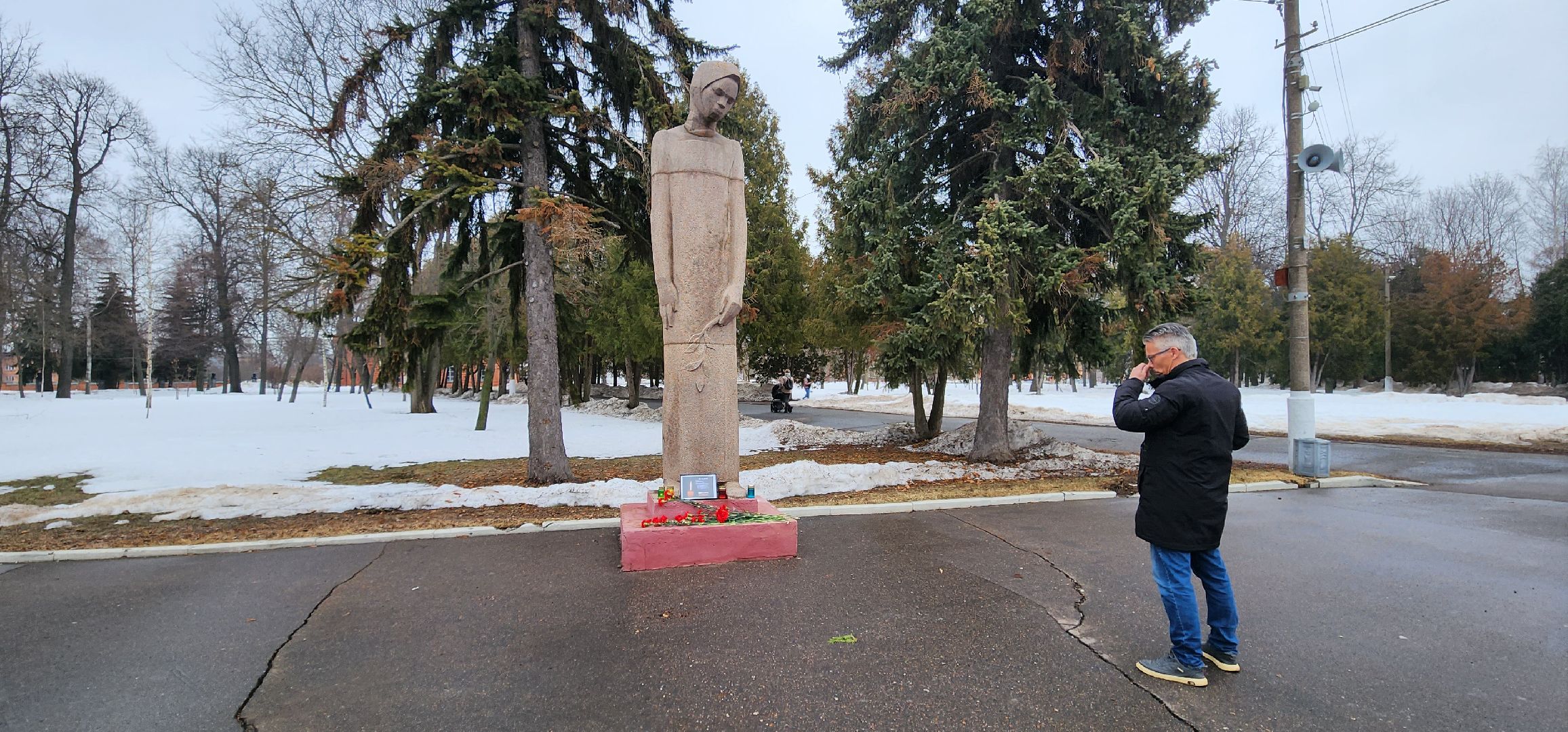 Коломна, стихийный мемориал,теракт,