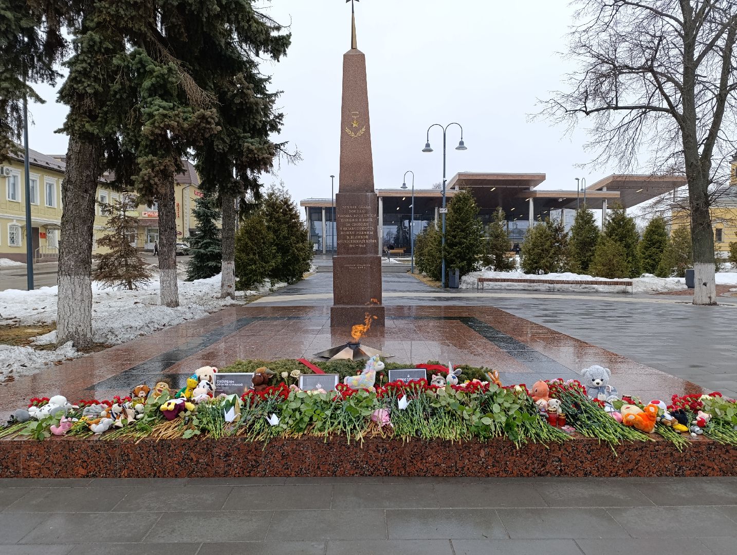 Бронницы, Возложение цветов, Крокус Сити Холл,теракт,