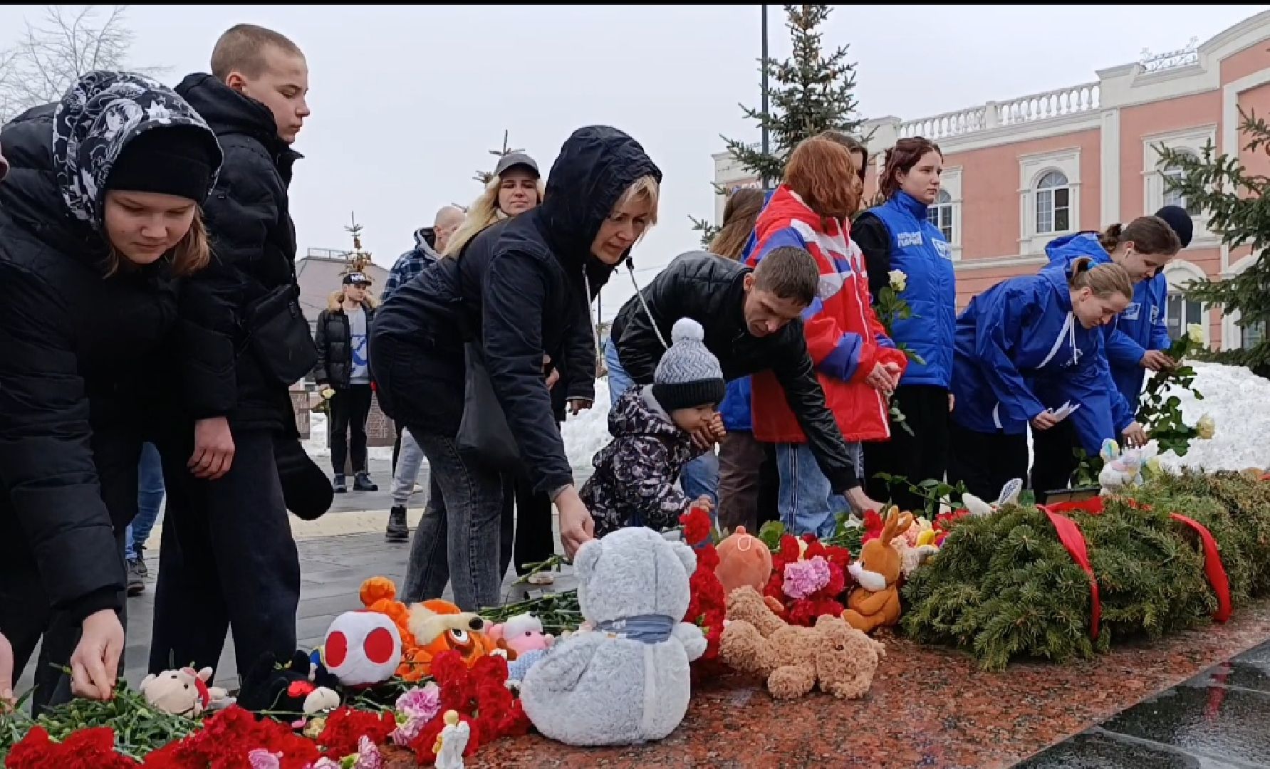 Бронницы, Возложение цветов, Крокус Сити Холл,теракт,