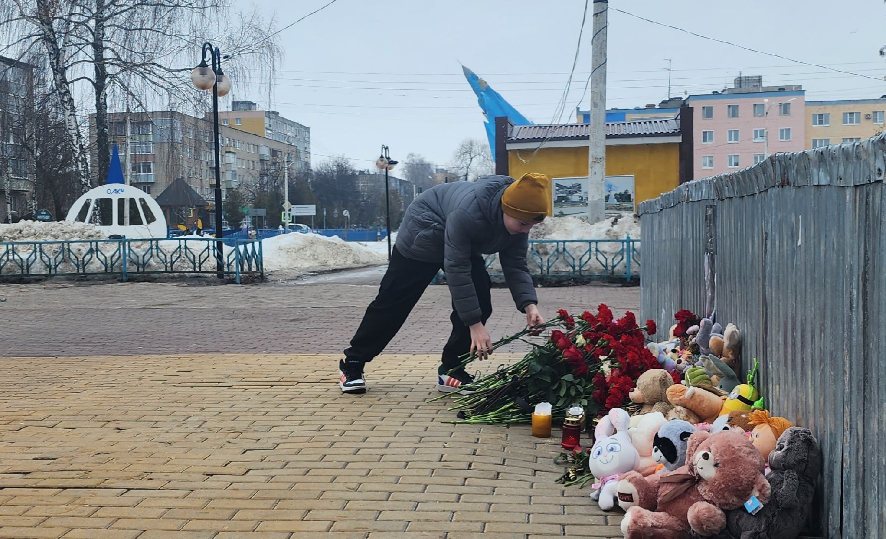 луховицы, стихийный мемориал,теракт,