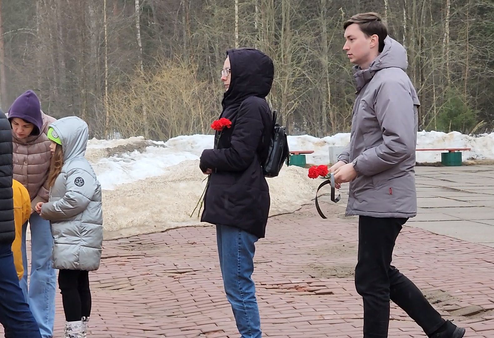 Скорбь, Акция, Мемориал, Теракт, Цветы, Дубна,