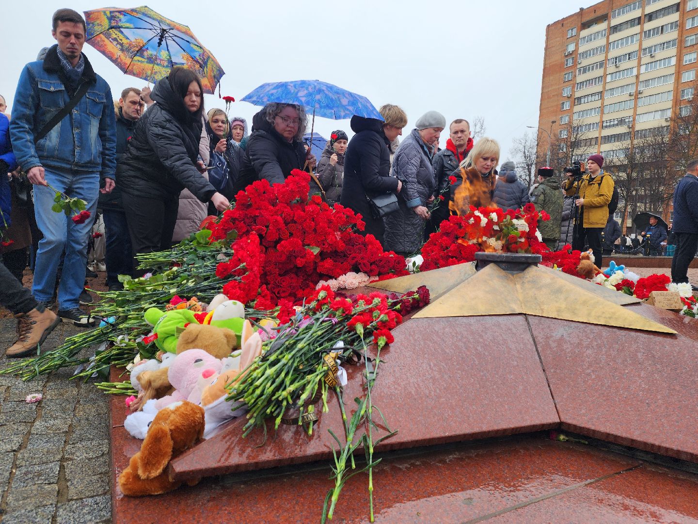 Подольск, День траура, Почтили память, Мемориал,теракт,