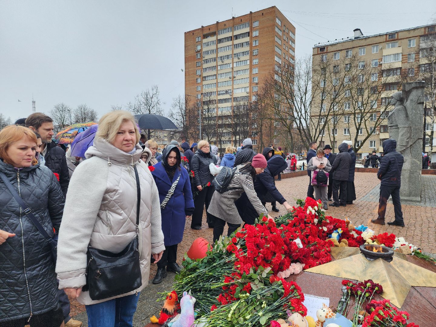 Подольск, День траура, Почтили память, Мемориал,теракт,