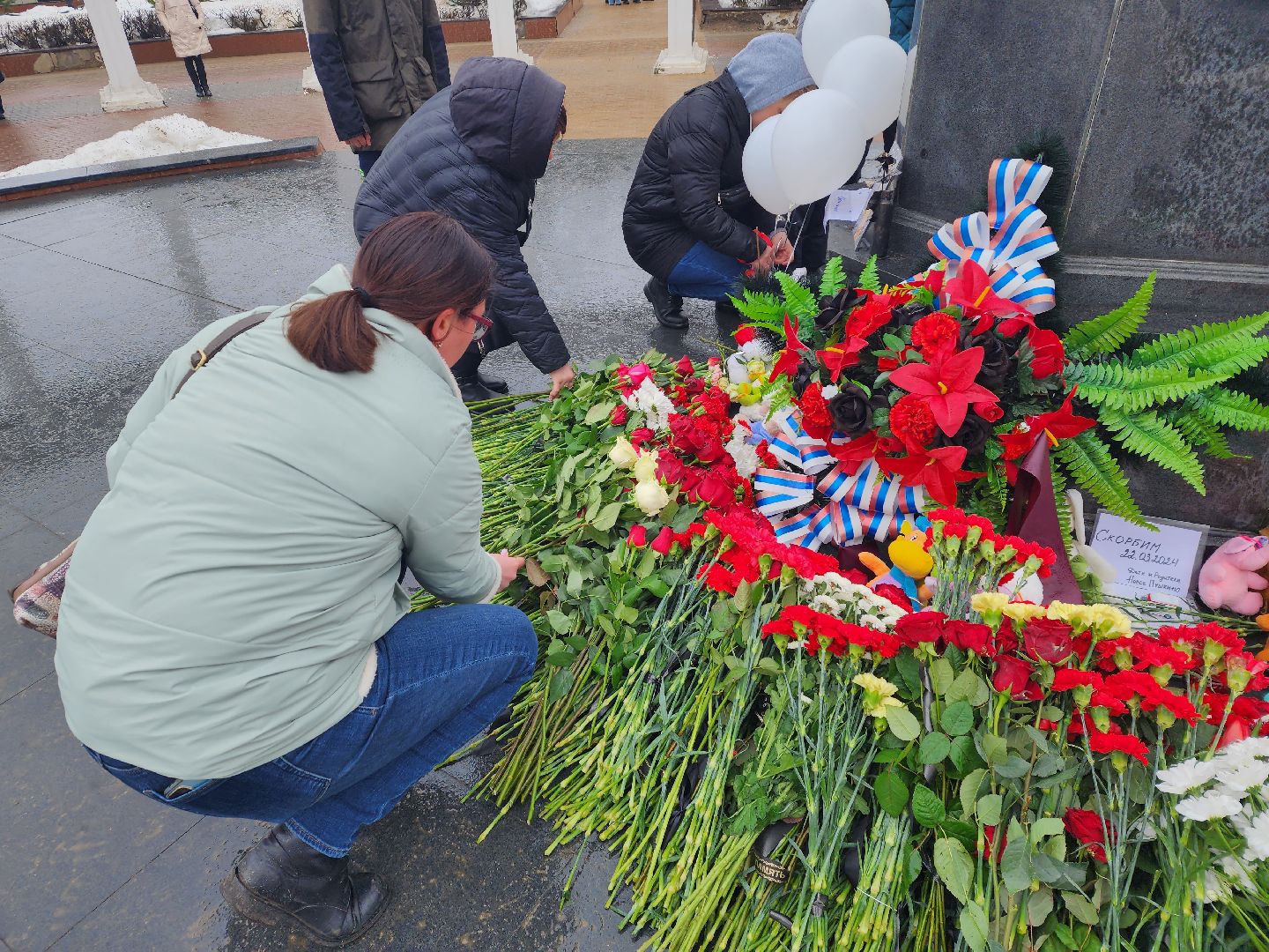 Пушкино, День траура,крокус сити, память,теракт,