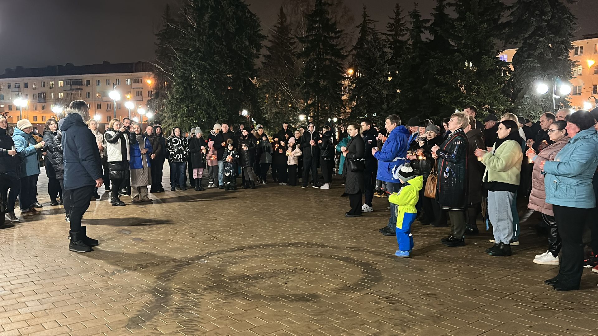 Клин, общество, помним, память, акции, свеча памяти, Крокус, люди,теракт,