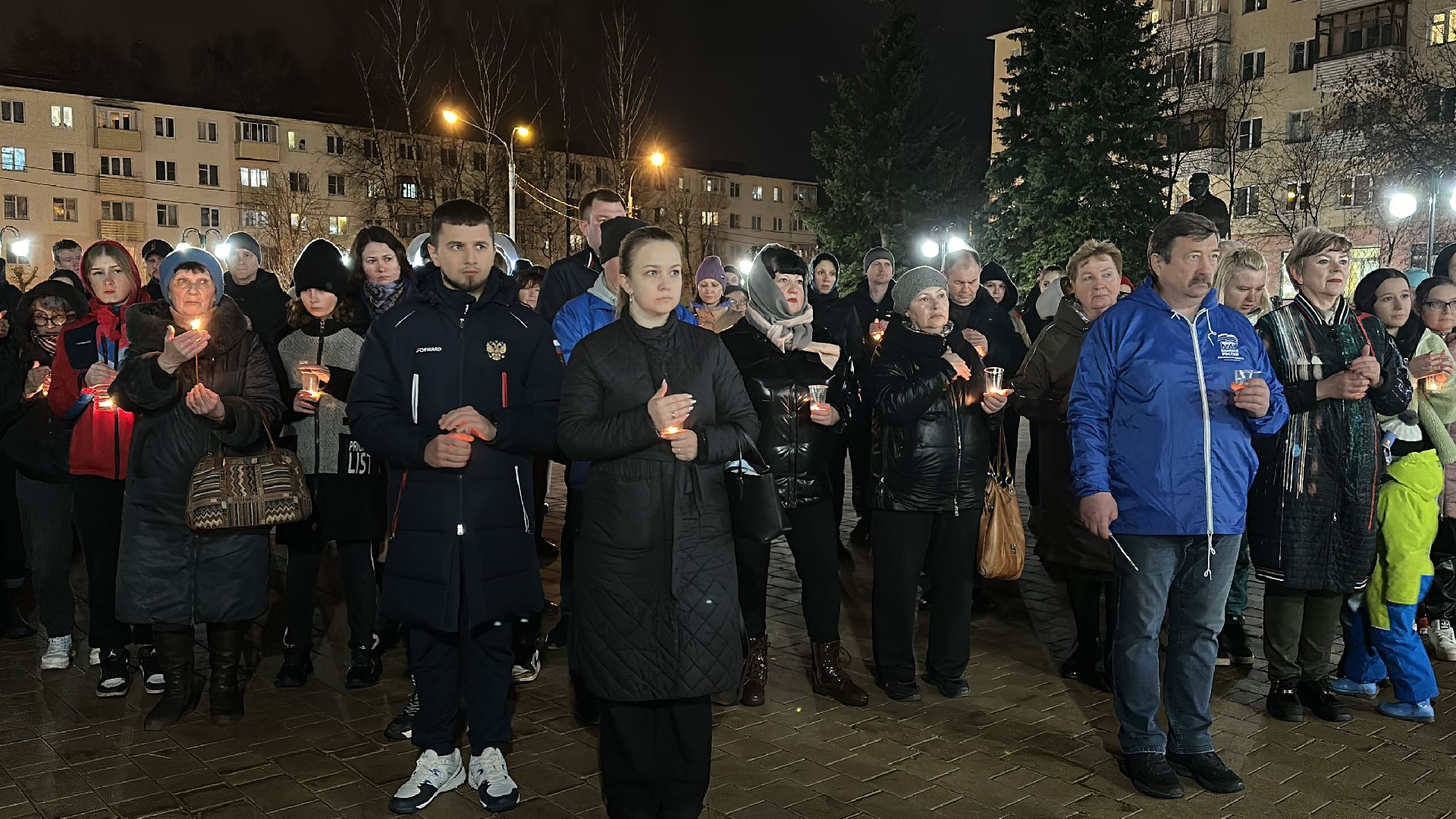 Клин, общество, помним, память, акции, свеча памяти, Крокус, люди,теракт,