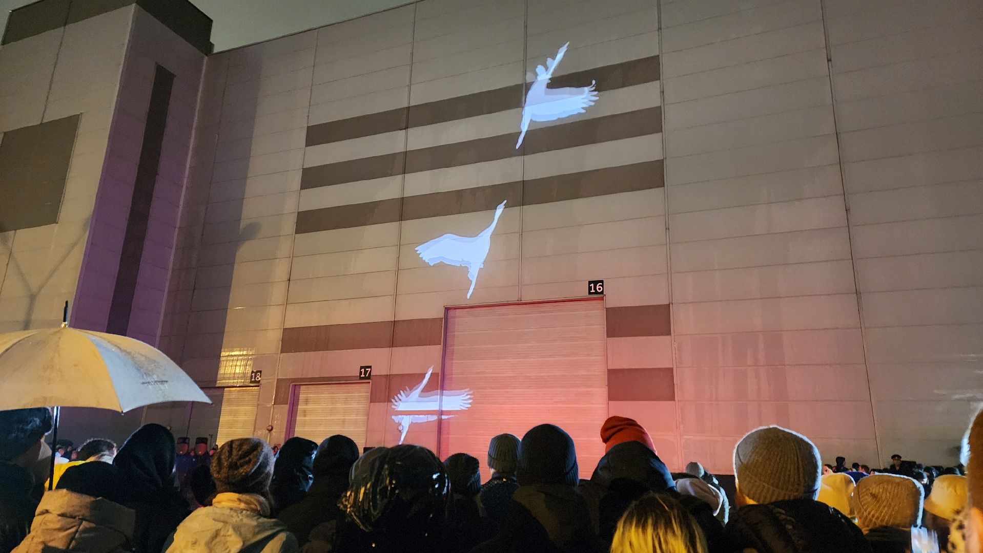 день общенационального траура, Крокус Сити Холл», Журавли», Красногорске, Мы вместе, проекция Журавли, акция памяти погибших,теракт,