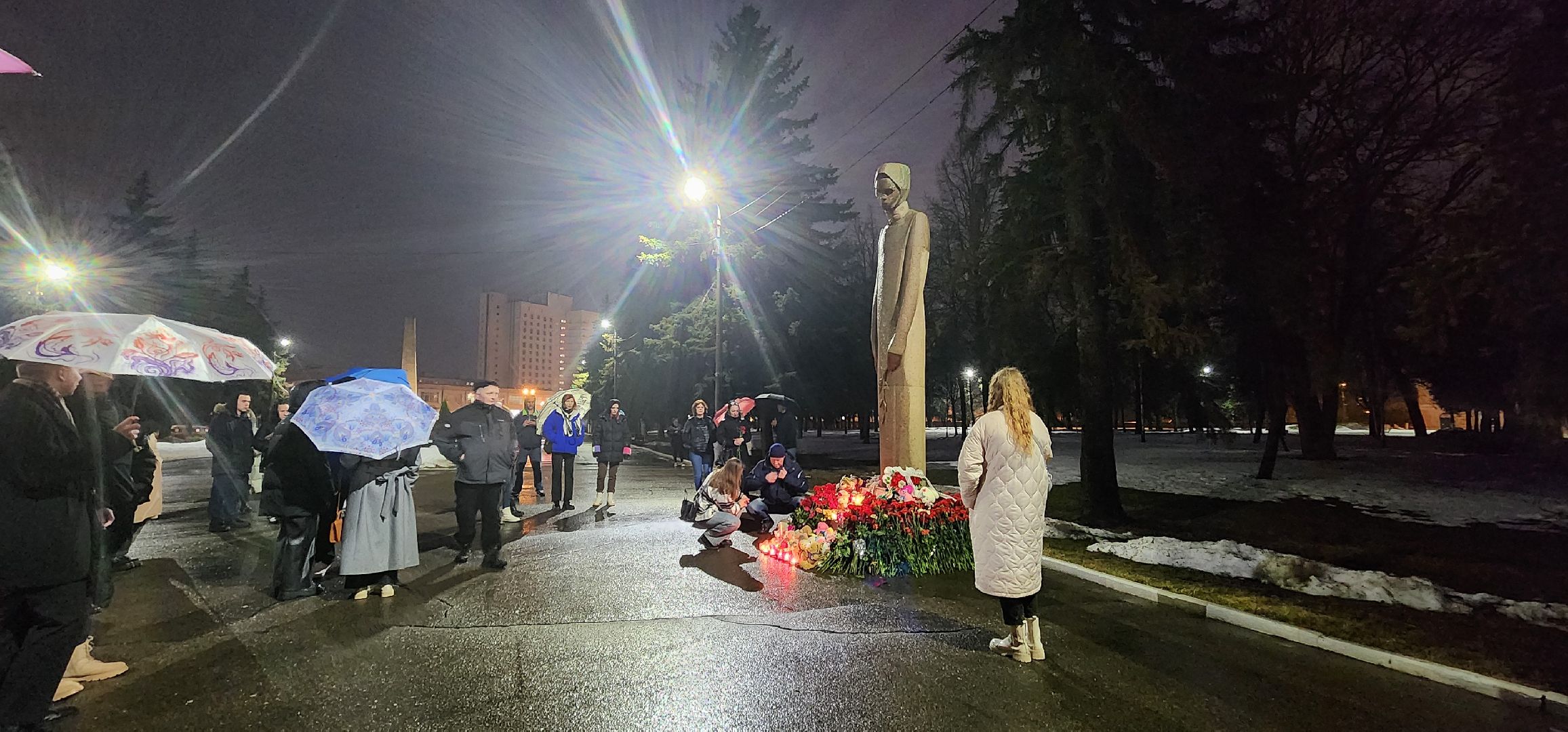 Коломна, свеча памяти,теракт,