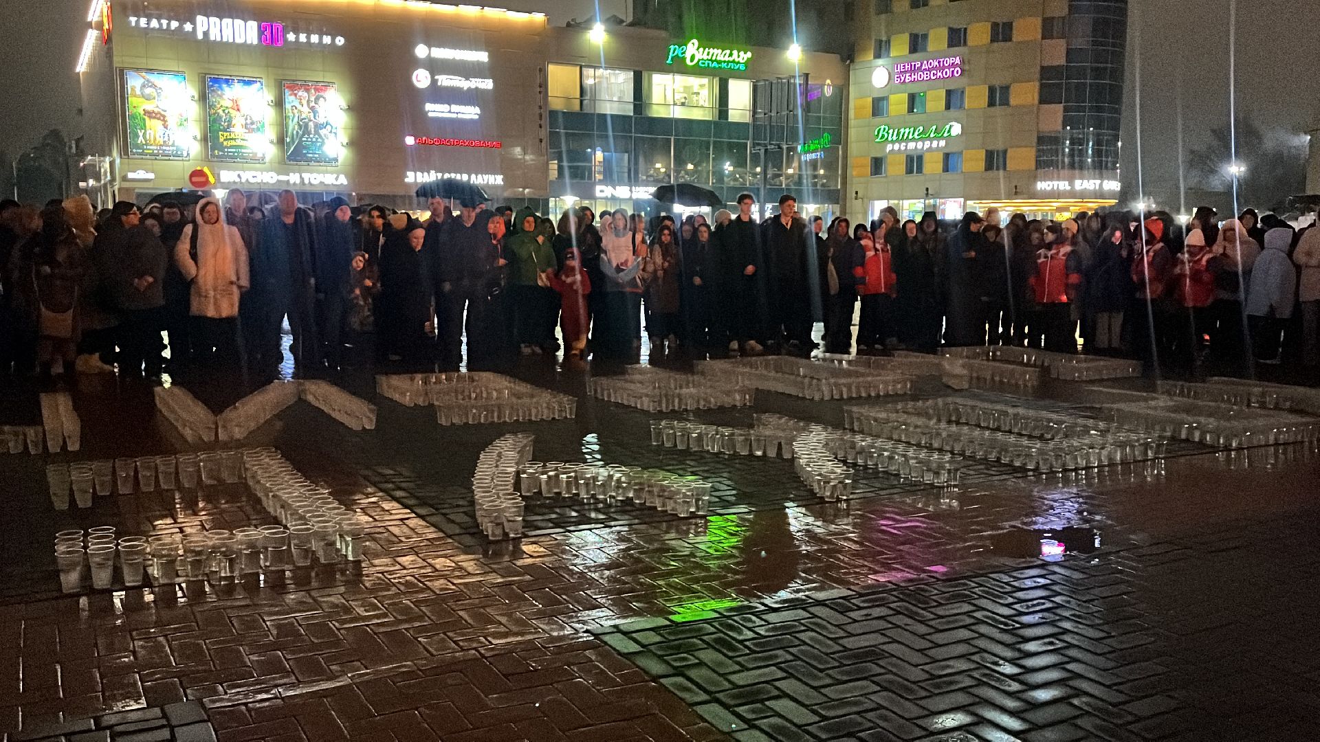 крокус сити холл, свеча памяти, мемориал, память погибших,теракт,