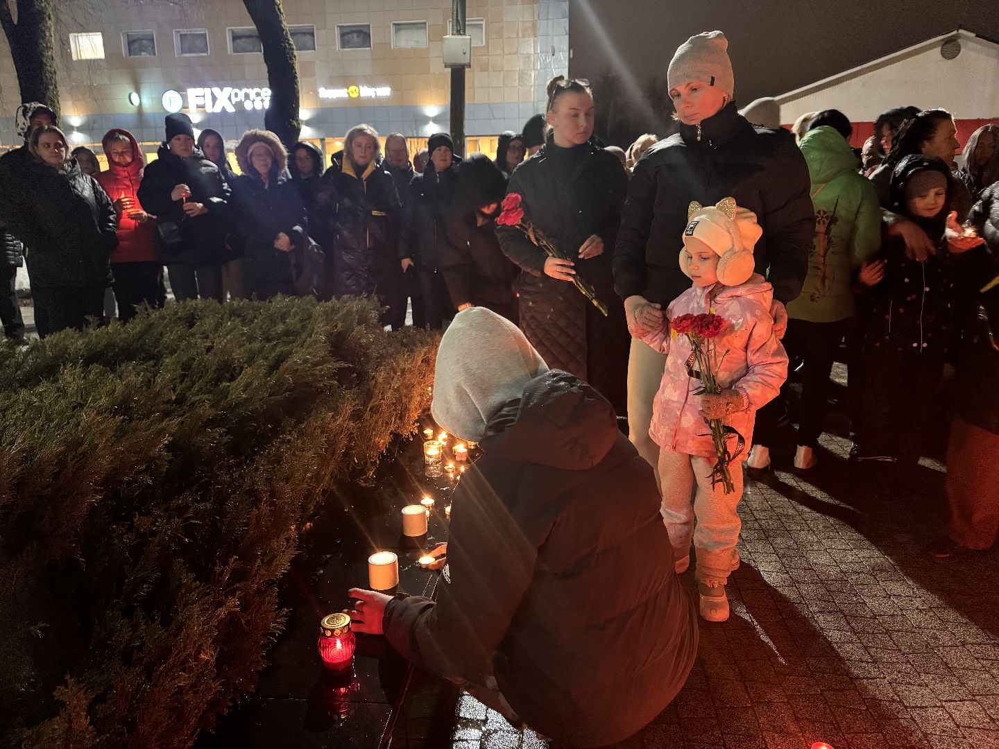 шаховская, акция, свеча памяти, крокус сити холл,теракт,