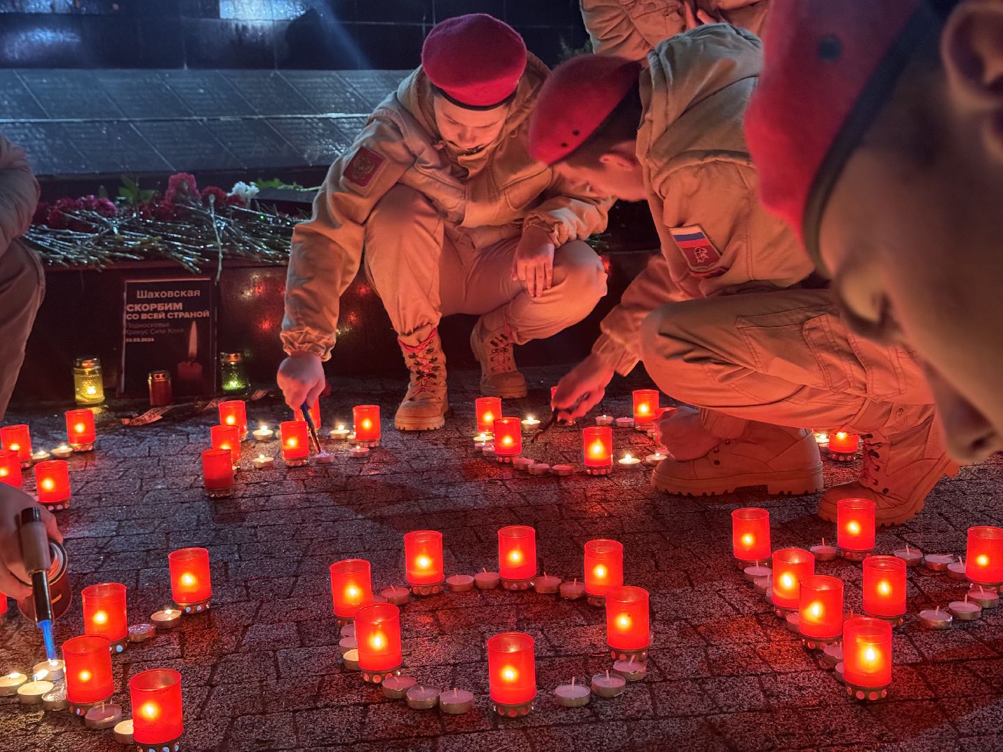 шаховская, акция, свеча памяти, крокус сити холл,теракт,