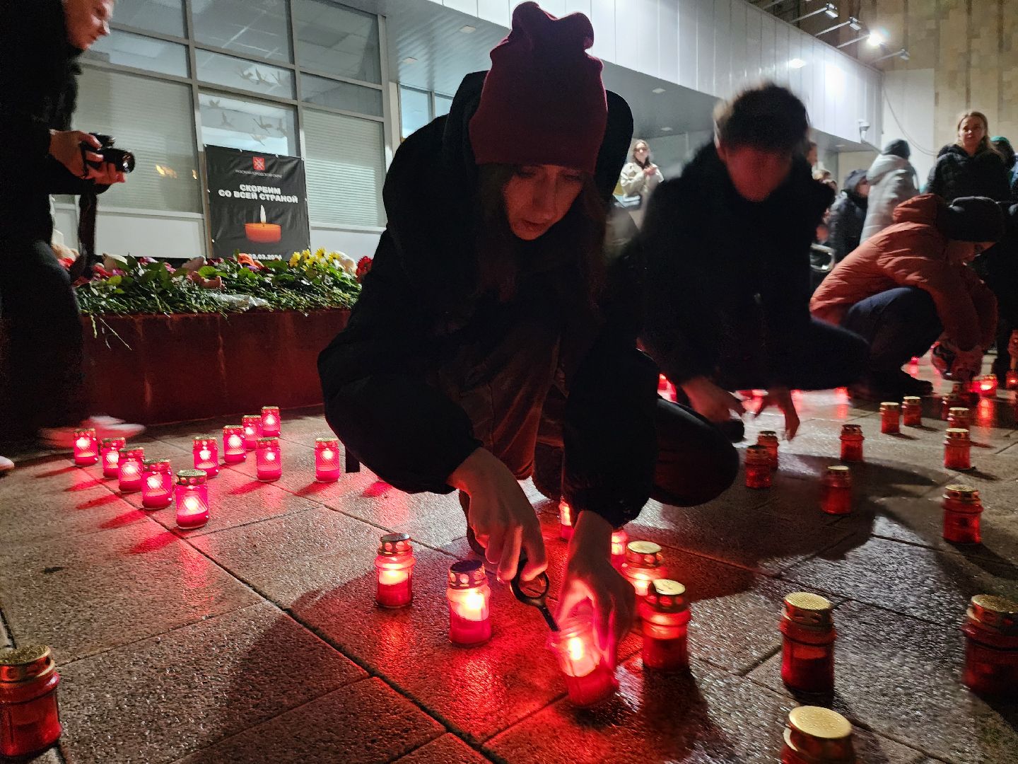 свеча памяти, акция памяти погибших, руза скорбит, рузский городской округ, Руза,теракт,