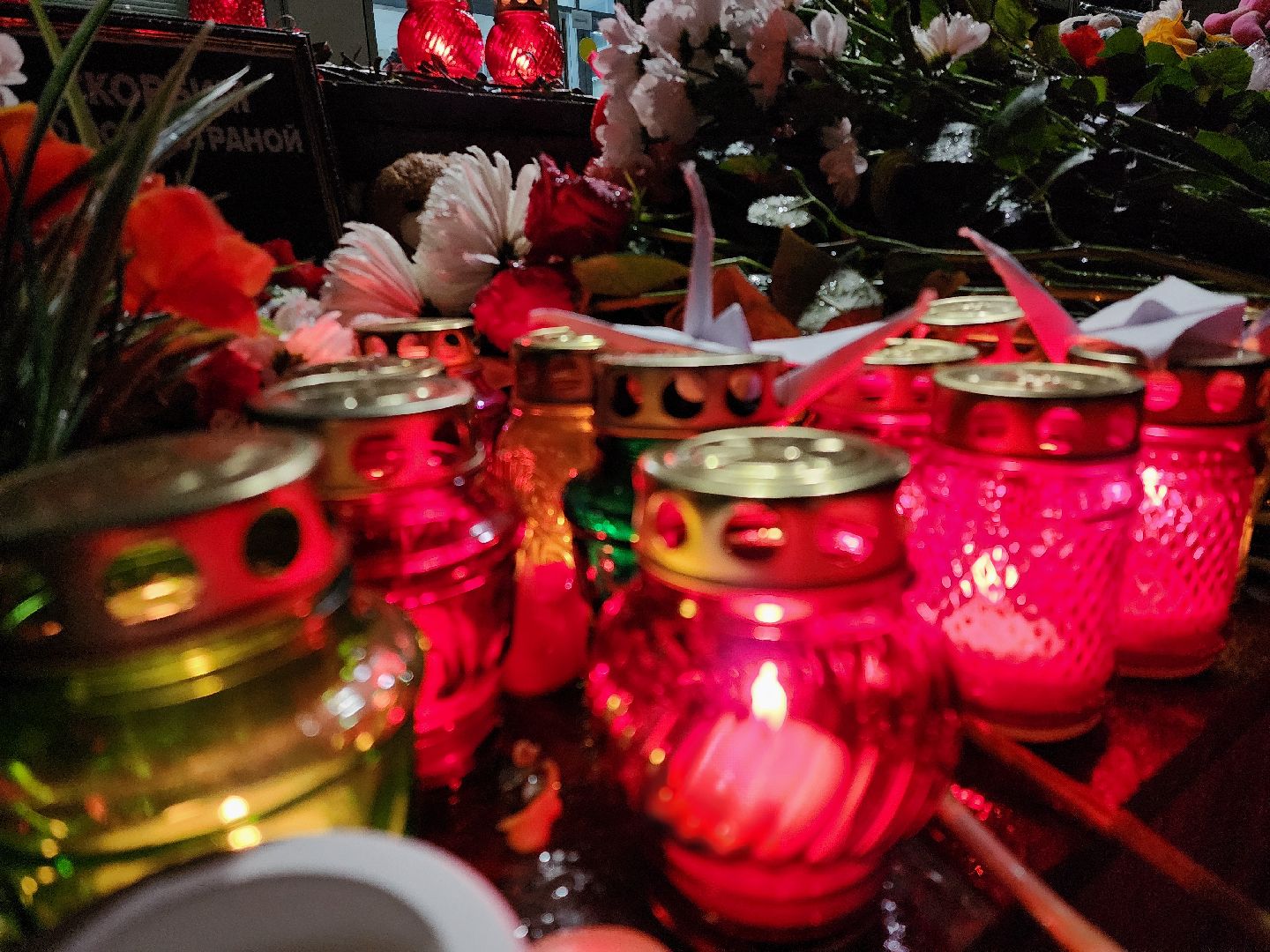 свеча памяти, акция памяти погибших, руза скорбит, рузский городской округ, Руза,теракт,