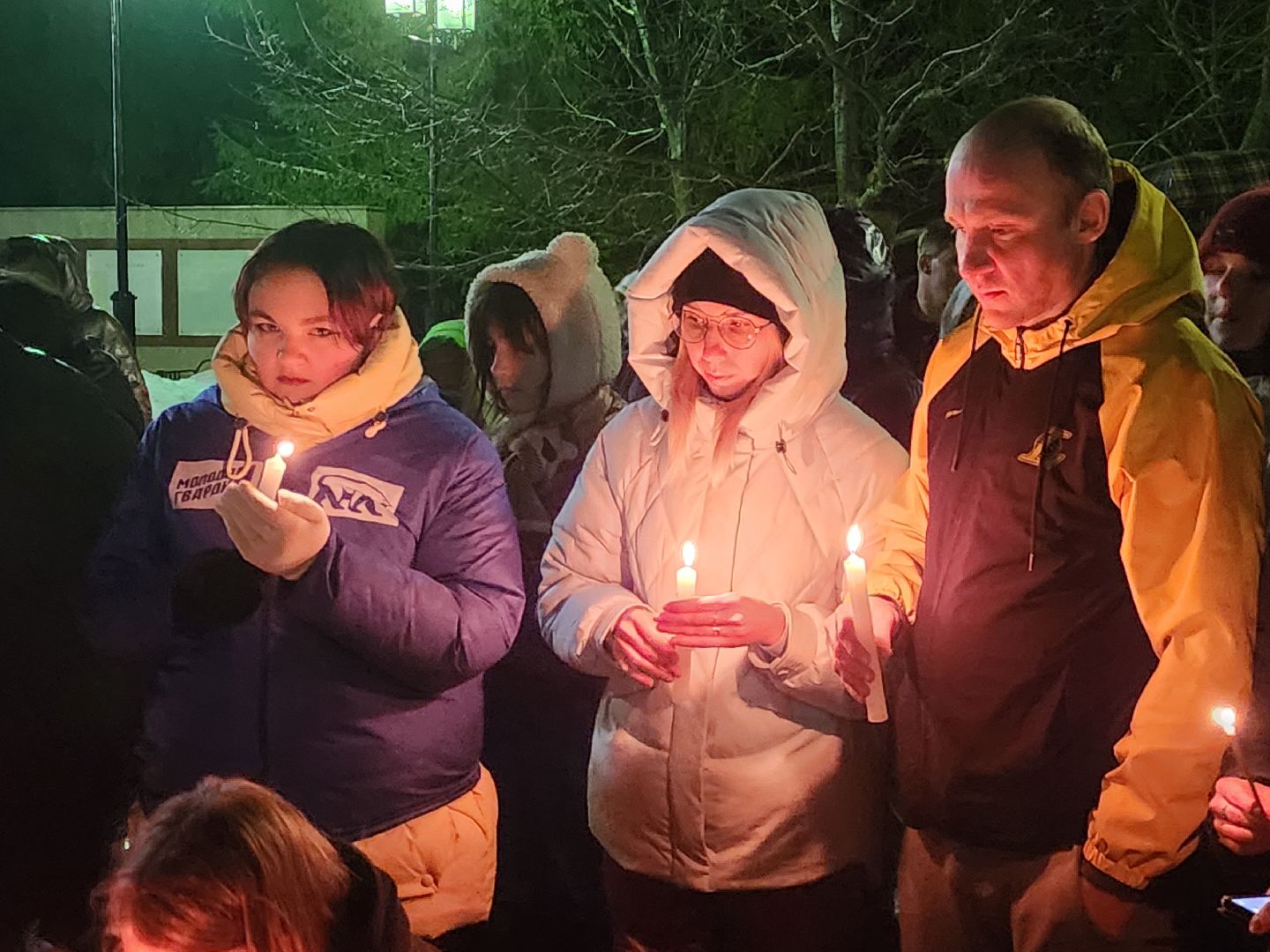 Дубна, Свеча памяти, Акция, Траур,теракт,