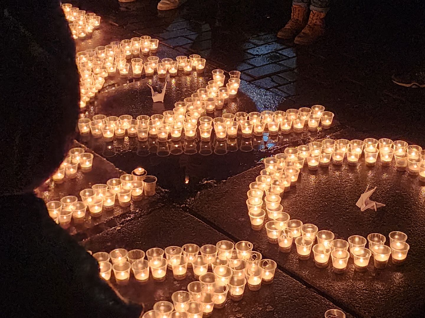 Дубна, Свеча памяти, Акция, Траур,теракт,