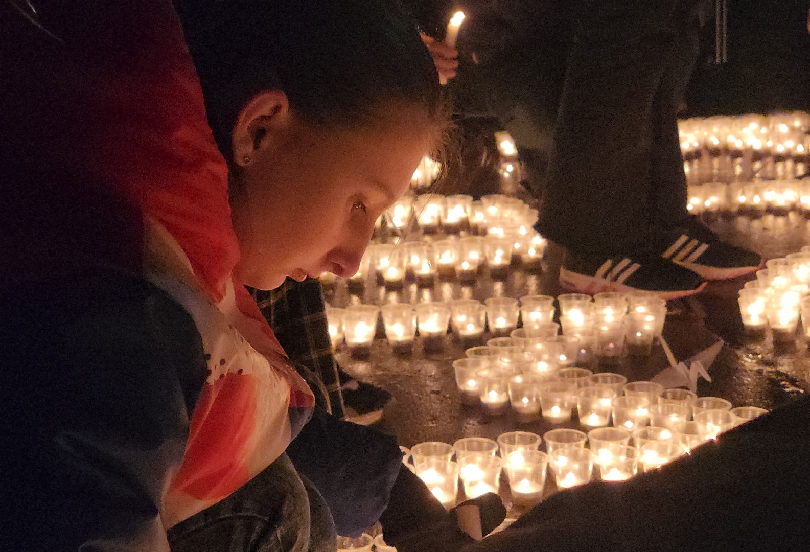 Дубна, Свеча памяти, Акция, Траур,теракт,