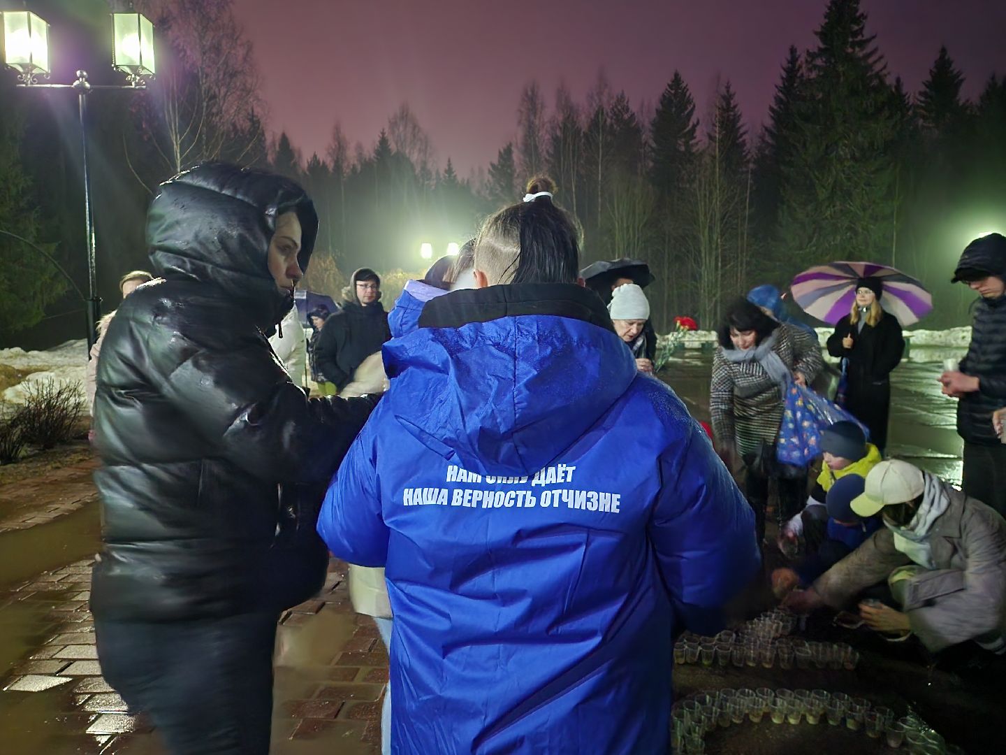 Дубна, Свеча памяти, Акция, Траур,теракт,