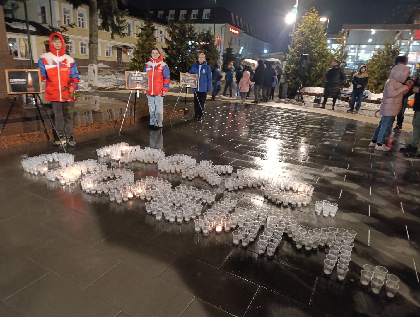Бронницы, Свеча памяти,теракт,