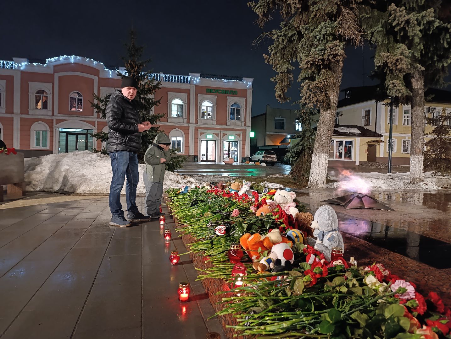 Бронницы, Свеча памяти,теракт,