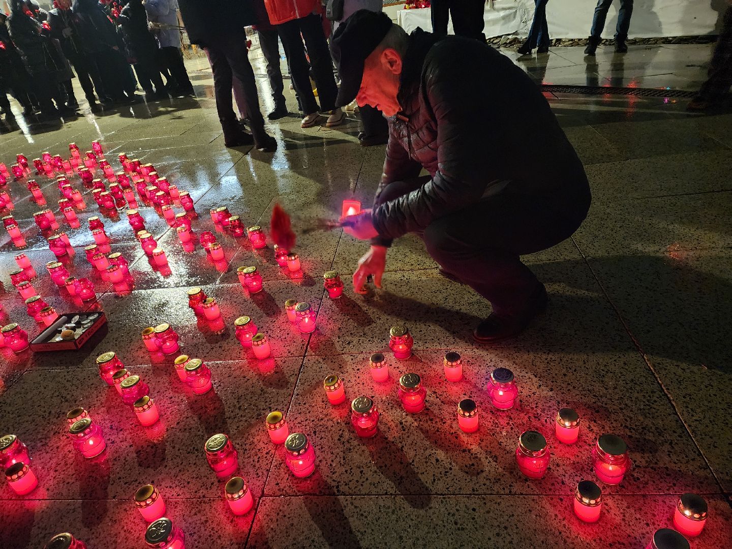 ногинск, свеча памяти, акция свеча памяти, жители, скорбь,теракт,