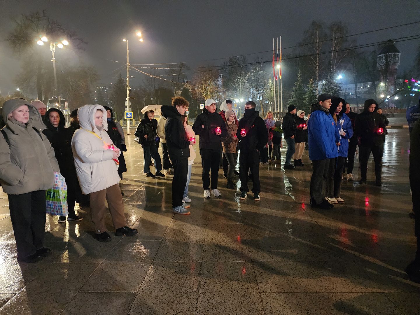 ногинск, свеча памяти, акция свеча памяти, жители, скорбь,теракт,