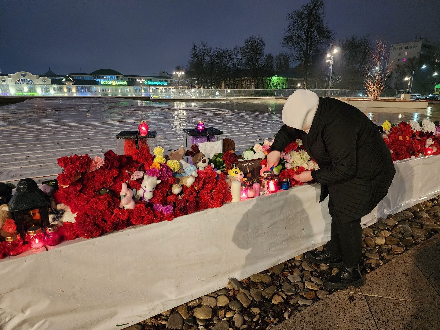 ногинск, свеча памяти, акция свеча памяти, жители, скорбь,теракт,