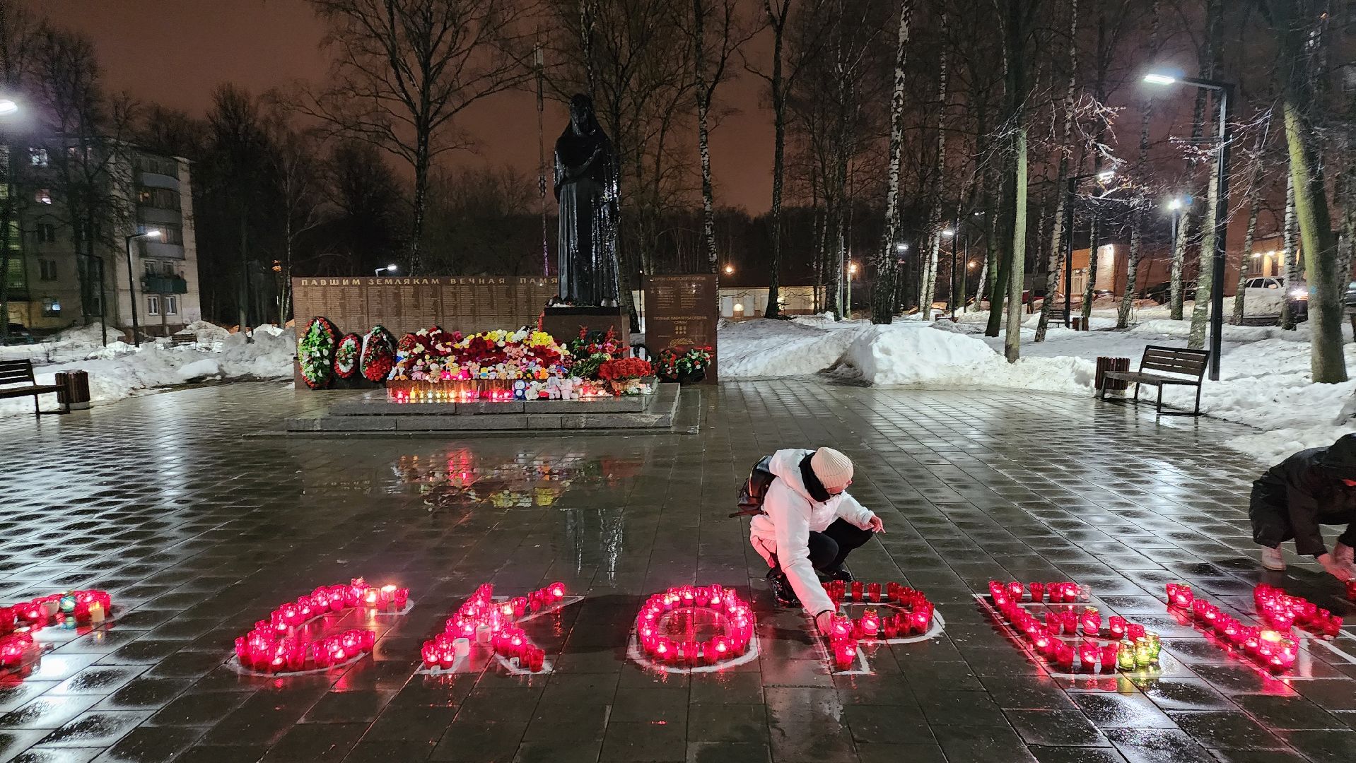 долгопрудный, свеча памяти, крокус, волонтеры, молодежный парламент,теракт,