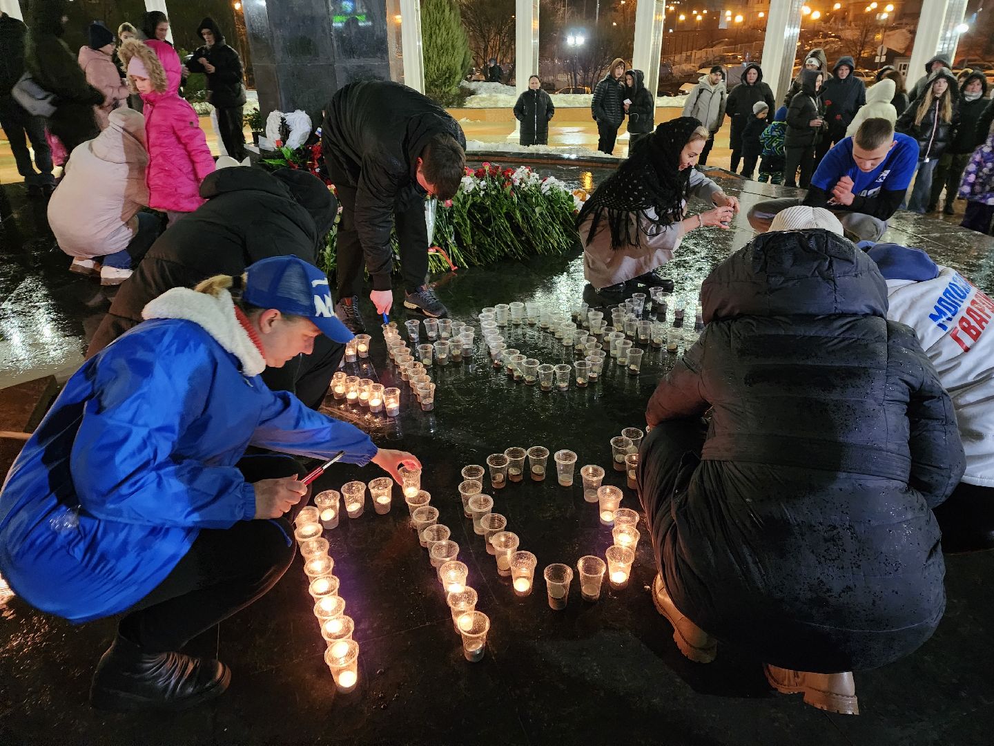 пушкино, свеча памяти, жители, акция памяти,теракт,