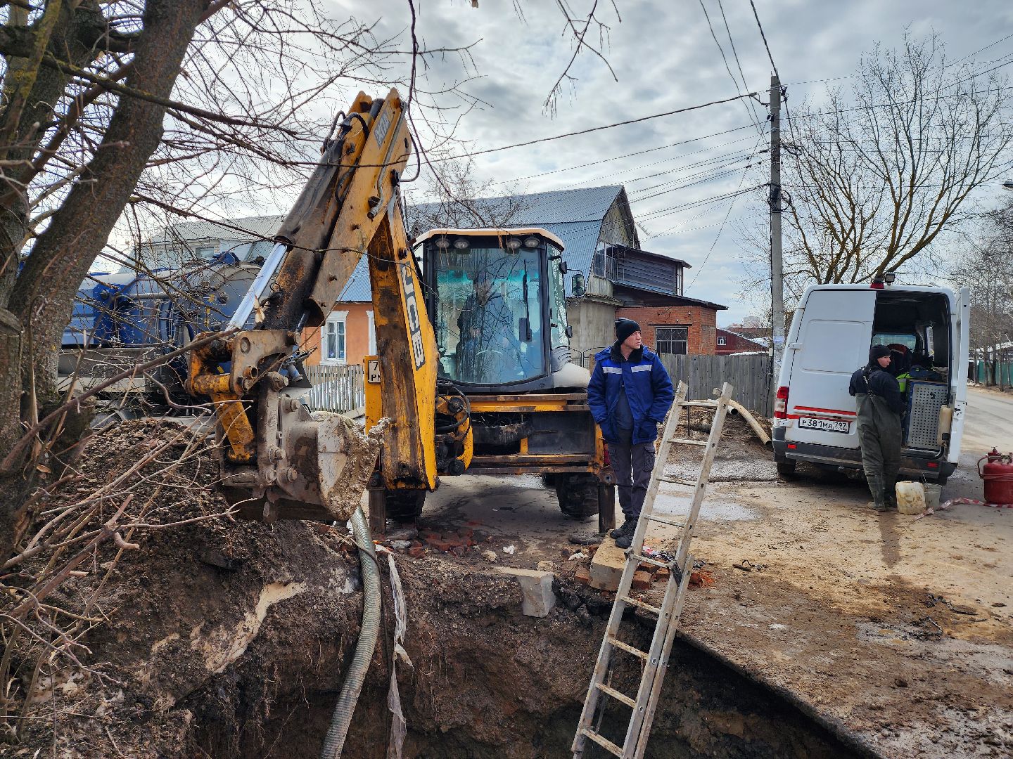 водопровод, ремонт, лобня,