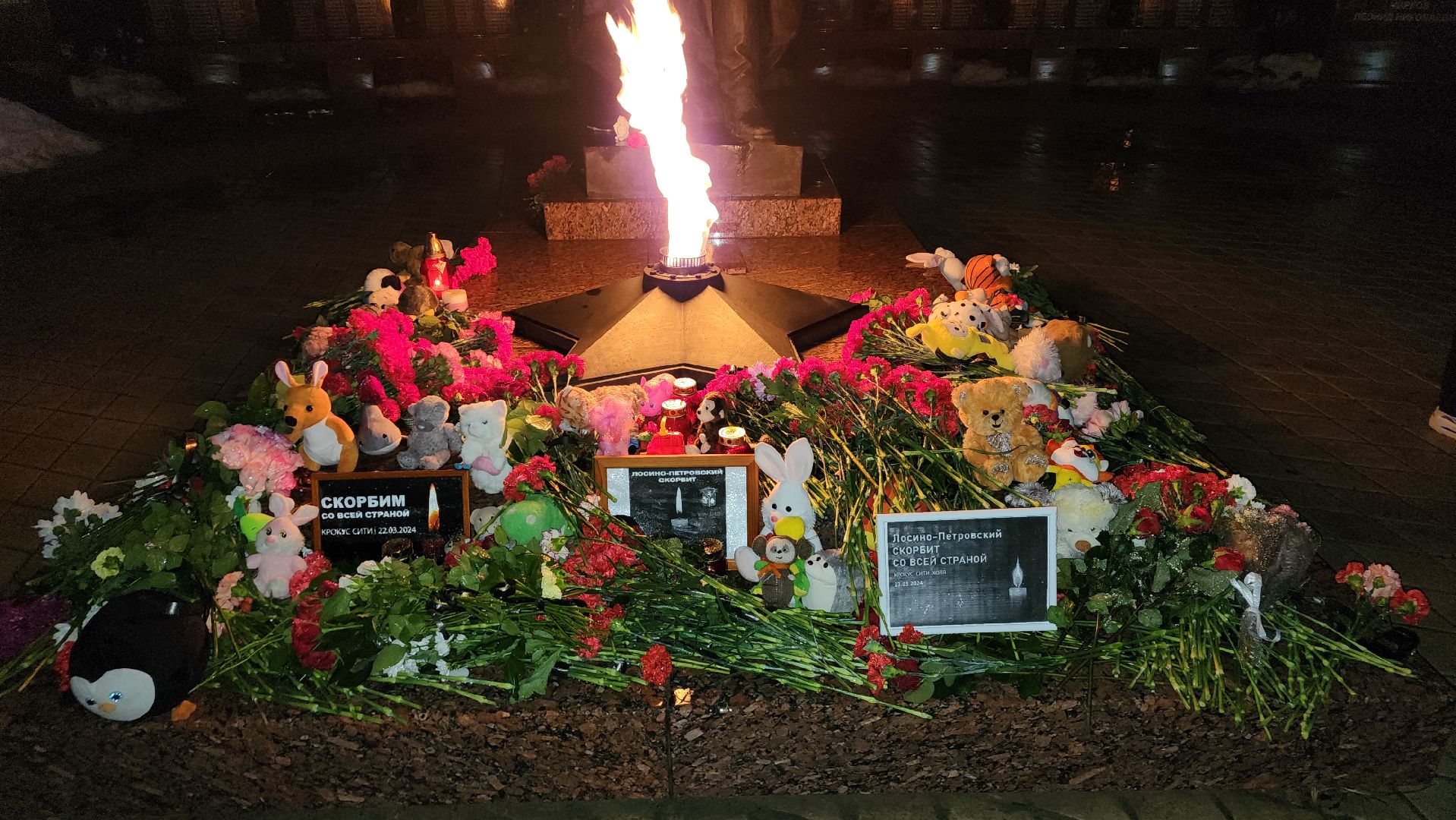 памятная акция, свеча памяти, Лосино-Петровский,теракт,