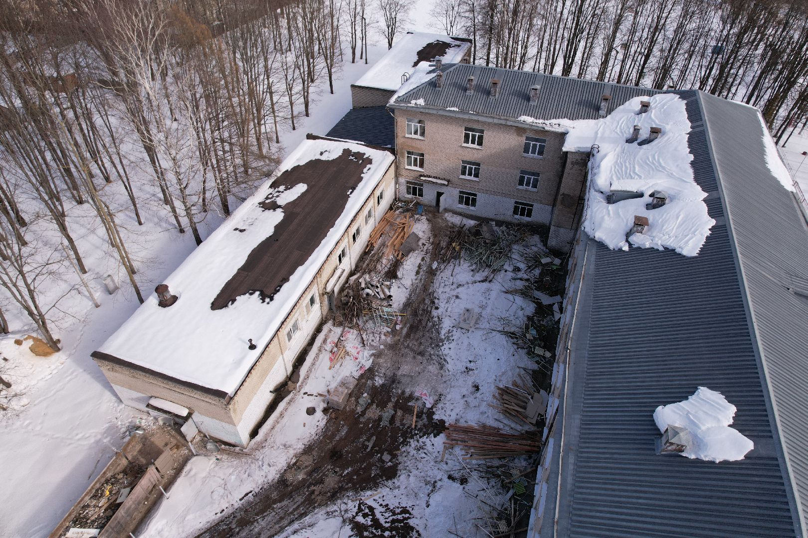 видео с коптера, лицей, солнечногорск,