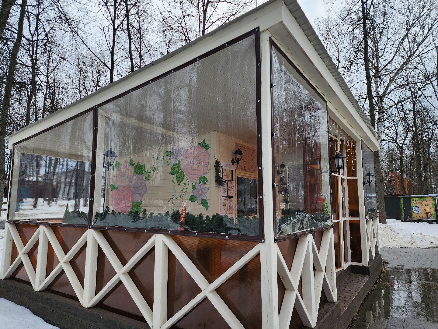 серпухов, подмосковье, парки, блины, еда в парке,