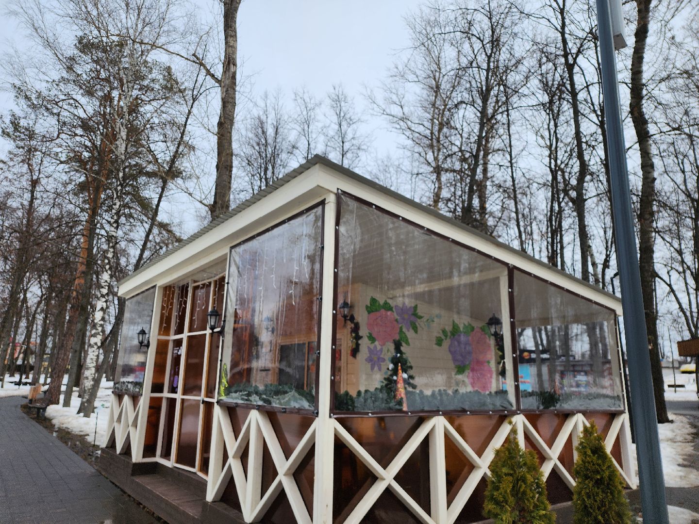 серпухов, подмосковье, парки, блины, еда в парке,