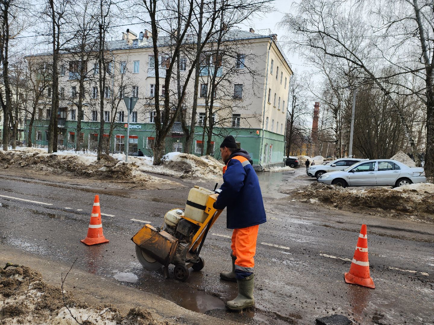 красноармейск, г.о. пушкинский, ямочный ремонт, дороги,