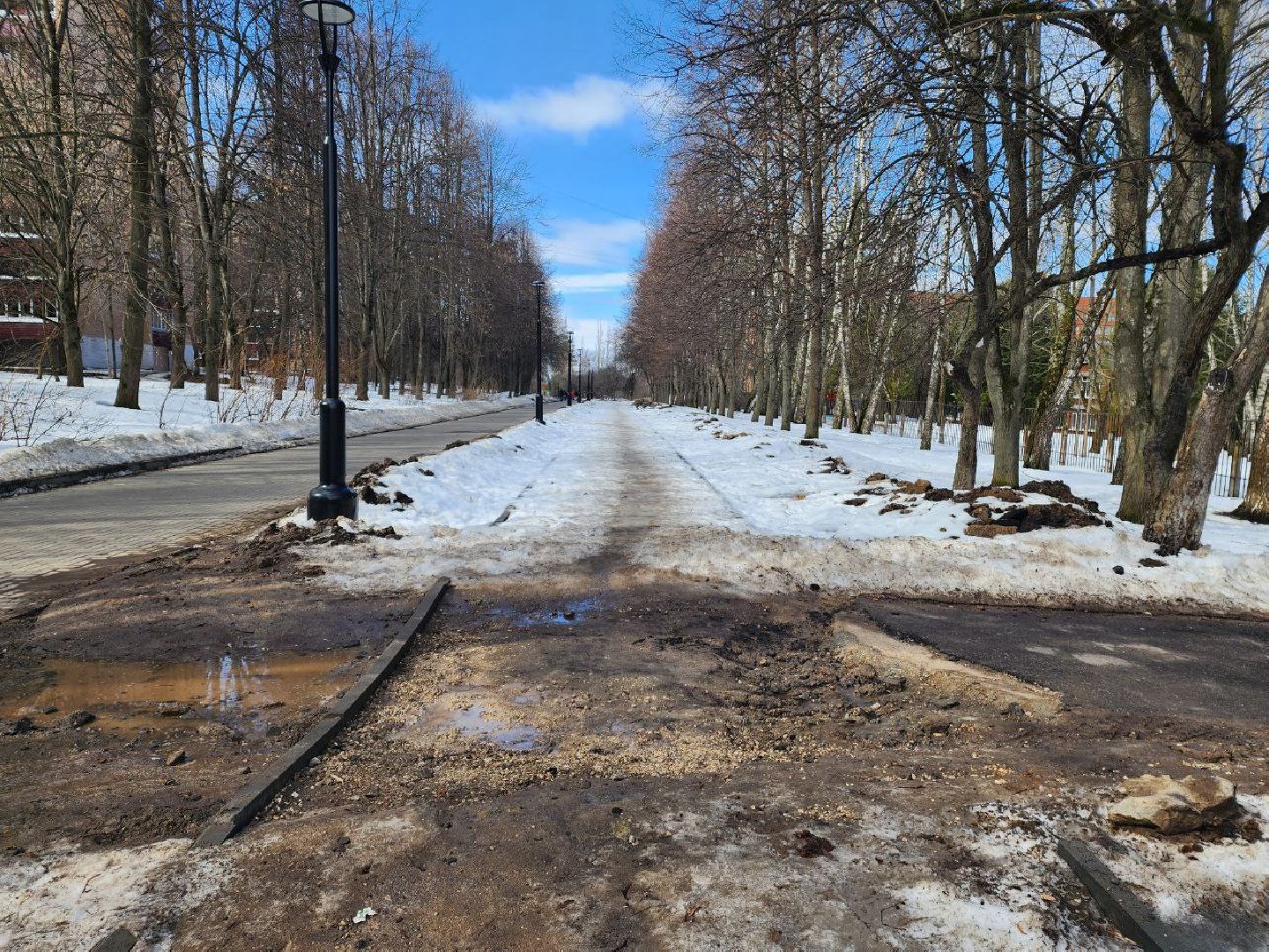 пущино, благоустройство, гимназия,