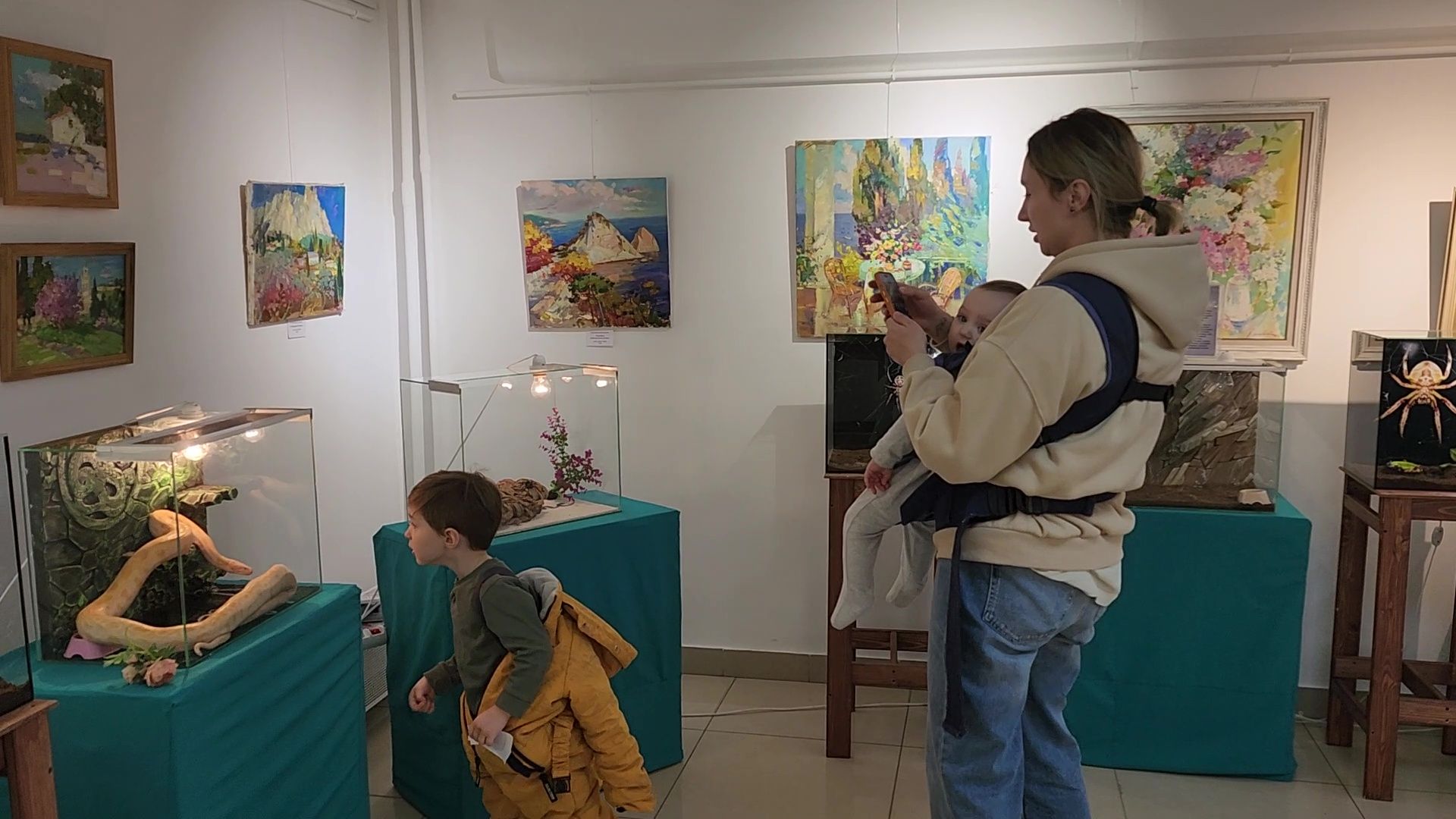 Реутов, музей, выставка, пауки, змеи,